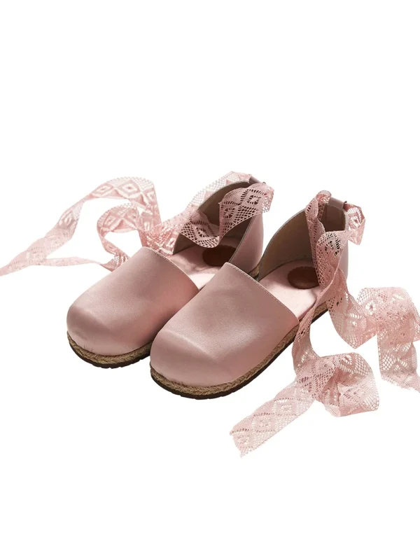 babywalker_vintage_ribbon_0-1.webp Babywalker Vintage Ribbon Lace Up Sandal<Tutu du Monde Shop