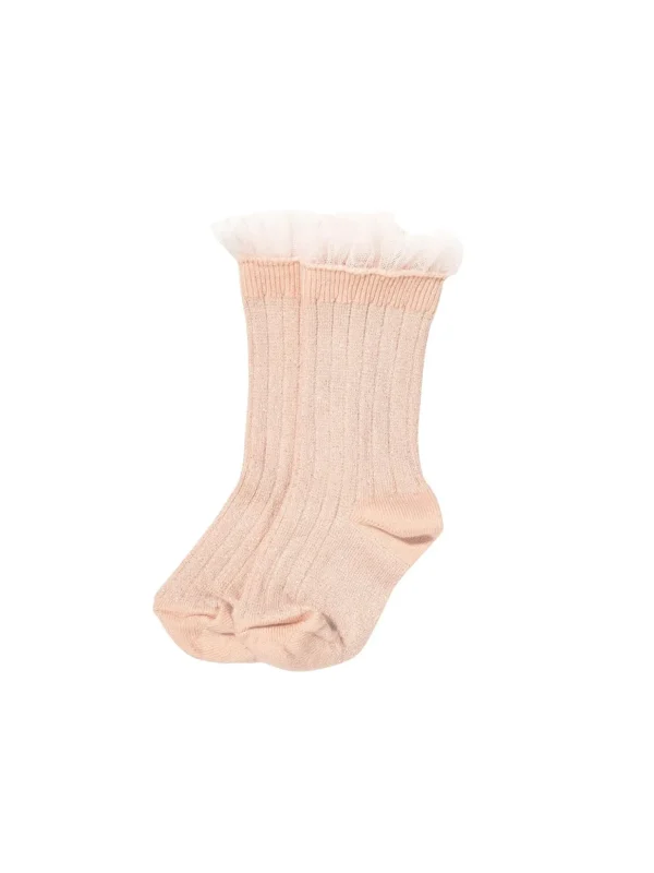 collegien_alizee_glitter__0-1.webp Collegien Alizee Glitter Tulle Socks<Tutu du Monde Discount