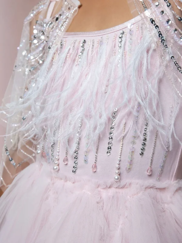 florence_feather_tutu_dre_3.webp Florence Feather Tutu Dress<Tutu du Monde Flash Sale