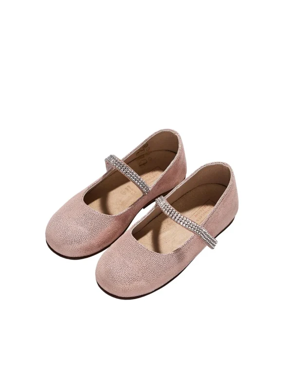 Single Strap Swarovski Crystal Embellished Ballerinas<Tutu du Monde Shop