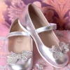 Single Strap Swarovski Crystal Bow Ballerinas<Tutu du Monde Best Sale