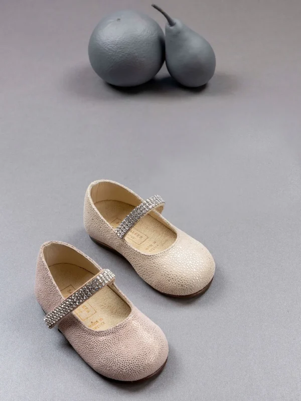 Single Strap Swarovski Crystal Embellished Ballerinas<Tutu du Monde Sale