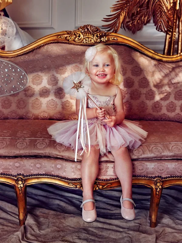 Single Strap Swarovski Crystal Embellished Ballerinas<Tutu du Monde Shop