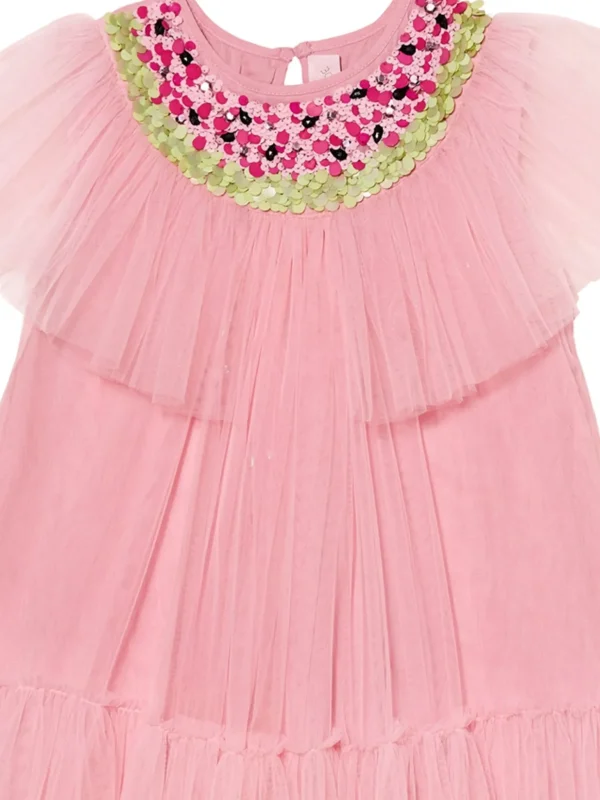 Watermelon Splash Tulle Dress<Tutu du Monde Store